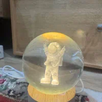 چراغ خواب،گجت،کریستالی فضانورد سه بعدی