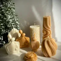 شمع های دکوراتیو و ژورنالی|صنایع دستی و سایر لوازم تزئینی|شهریار, شهریار|دیوار