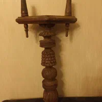 قلیان چوبی دو سر