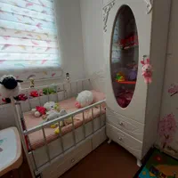 فروش سرویس تخت و کمد کودک کم کار کرد|تخت و سرویس خواب|اردبیل, |دیوار