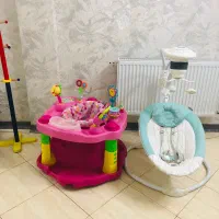 گهواره تاب برقی جامپر تشک بازی برند مارک امریکایی