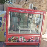 یخچال ایستاده دو بر شیشه کبابی فروشگاهی