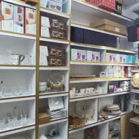 دکور قفسه چوب سفید طلایی|کتابخانه، شلف، قفسه‌های دیواری|دهدشت, |دیوار