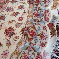 قالیچه بیضی سیمرغ  ۱/۵×۲ رج ۵۰|فرش|تبریز, |دیوار