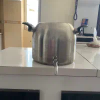 کتری روگازی استیل شیردار