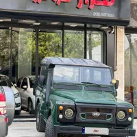 لندرور بازسازی شده تعویض پلاک شده