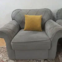 مبل ۷ نفره|مبلمان خانگی و میز عسلی|رشت, حومه رشت|دیوار