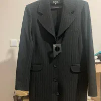 مانتوی اداری نو مشکی رنگ