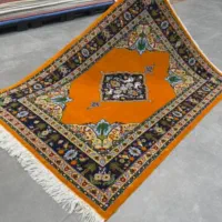 فرش دستباف ۳ متری در فرش بساک کرج رنگ گیاهی