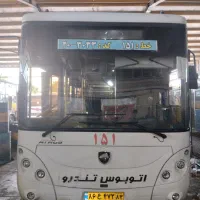 راننده پایه یک اتوبوس درون شهری با بیمه