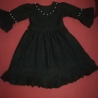 سارافون مشکی مناسب محرم سن ۴تا۷سال