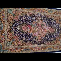 فرش قالیچه دستبافت کرک و ابریشم|فرش|تهران, امیر بهادر|دیوار