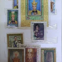 آلبوم تمبر قدیمی کلکسیونی|کلکسیون سکه، تمبر، اسکناس|اهواز, مجاهد|دیوار