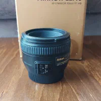 لنز ۵۰ نیکون f1.4|دوربین عکاسی و فیلمبرداری|اصفهان, روشندشت|دیوار