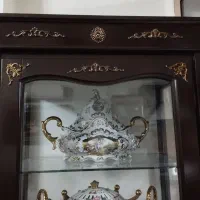 بوفه ی چوبی برنز کوب