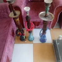 قلیان چوبی|کافی‌شاپ و رستوران|خوی, |دیوار