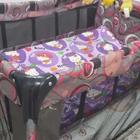 تخت و پارک نوزاد دلیجان تمیز