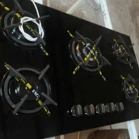 گاز رومیزی آسا و هود توکار لمسی اخوان|اجاق گاز و لوازم برقی پخت‌وپز|مشهد, هفت تیر (نه دره)|دیوار