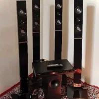 سینما خانگی ۷تیکه همراه ساب و دیویدی|سیستم صوتی خانگی|رشت, استقامت ۱|دیوار