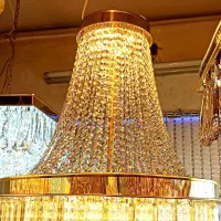 لوستر کریستالی مدل آنجلا کد 819|لوستر و چراغ آویز|قم, نیروگاه|دیوار