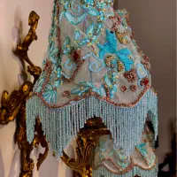 آباژور جفت دیوارکوب فاخر ویکتوریایی