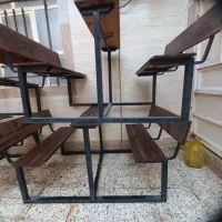 میز کافه چارتایی در حد نو|کافی‌شاپ و رستوران|اهواز, کوی علوی|دیوار