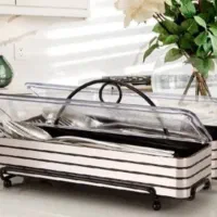 جا قاشقی دو قلو رومیزی نو