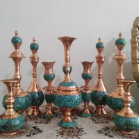 ظروف فیروزه کوبی بصورت یکجا