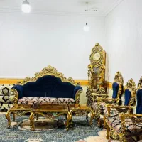 مبل سلطنتی تمام چوب در حد نو|مبلمان خانگی و میز عسلی|دهدشت, |دیوار