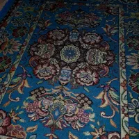 یک پادری درحد نو زر باف یزد فیروزی اندازه ۹۰ در۱۰۰|روفرشی|قم, نیروگاه|دیوار