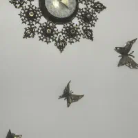 ساعت برنزومیزبرنزوشکلات خوری