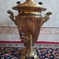 سماور زغالی|کلکسیون اشیاء عتیقه|آران و بیدگل, |دیوار