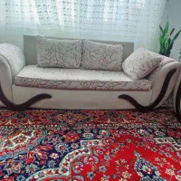 مبل ۷نفره درحد نو.  ومیز غذا خوری ۶نفره|مبلمان خانگی و میز عسلی|رودسر, |دیوار