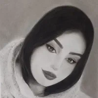 سفارش تابلو طراحی چهره سیاه قلم