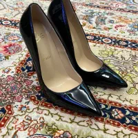 کفش مشکی پاشنه بلند وارداتی فول پک