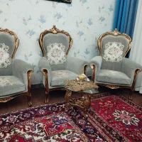 مبل 9 نفره تماما چوب|مبلمان خانگی و میز عسلی|تبریز, |دیوار