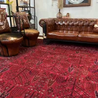 مبل چستر چرم و پوست طبیعی