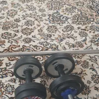 هالتر و وزنه نو آهنی نونو|تجهیزات ورزشی|هشتگرد, هشتگرد قدیم|دیوار