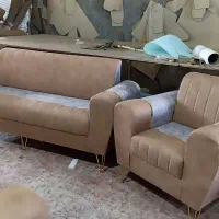 مبل راحتی ۷ نفره زیبا|مبلمان خانگی و میز عسلی|تربتحیدریه, پایانه مسافربری تربت حیدریه|دیوار