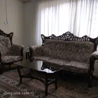 مبل سلطنتی 9نفره چوپ راش|مبلمان خانگی و میز عسلی|پرند, فاز ۵|دیوار