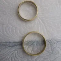 حلقه زنانه و مردانه  رینگی ساده