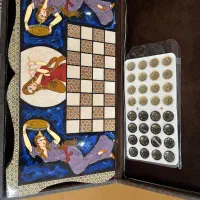 تخته نره خاتم کاری شده|کلکسیون و سرگرمی|تهران, باغ خزانه|دیوار