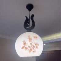 لوستر حباب دار