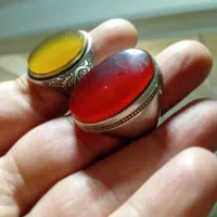 انگشتر و زنجیر نقره|جواهرات|آمل, |دیوار