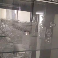 سرویس کامل بلور آمریکایی اصل|ظروف سرو و پذیرایی|اصفهان, قلعه طبره|دیوار