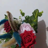 دو عدد دسته گل مصنوعی|گل مصنوعی|دزفول, |دیوار