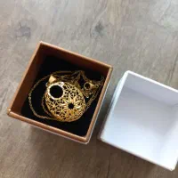 گردنی شیک و زیبا طلا روس رنگ ثابت