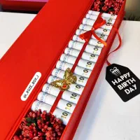 انواع باکس دسته گل نوزاد پول آرایی...|گل مصنوعی|اراک, |دیوار