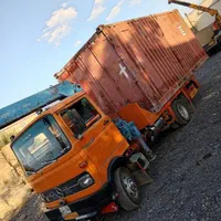 جرثقیل خاور 3تن دکل بلند جهت کار شبانه روزی|خدمات حمل و نقل|شیراز, ترمینال باربری|دیوار
