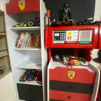 سرویس تخت و دراور و کتابخانه|تخت و سرویس خواب|ساری, |دیوار